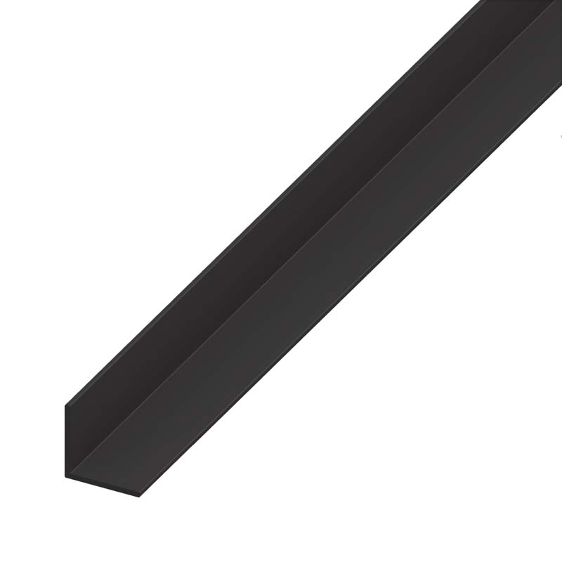 Angolare pvc nero 40x10x2 - 1 metro.