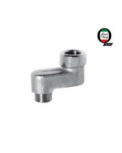 Raccordo eccentrico per radiatori nichelato 3/8", interasse 20 mm