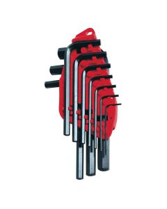 Set 10 chiavi a brucola con supporto in plastica da 1,5 a 10 mm