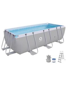 Piscina rettangolare struttura 4.0x2.07xh1.22 mt