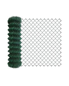 Rete tx maglia sciolta zincata plastificata, 50x50 mm, filo 1,8-2,4 mm, h.175 cm