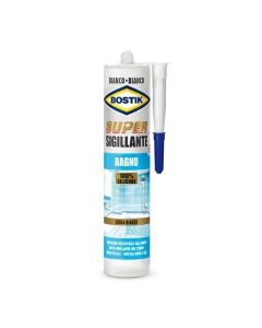 Bostik super sigillante ml.300x bagno bianco