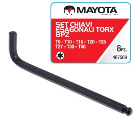 Kit di chiavi esagonali TDM0022100002 SET 9 PZ CHIAVI TORX