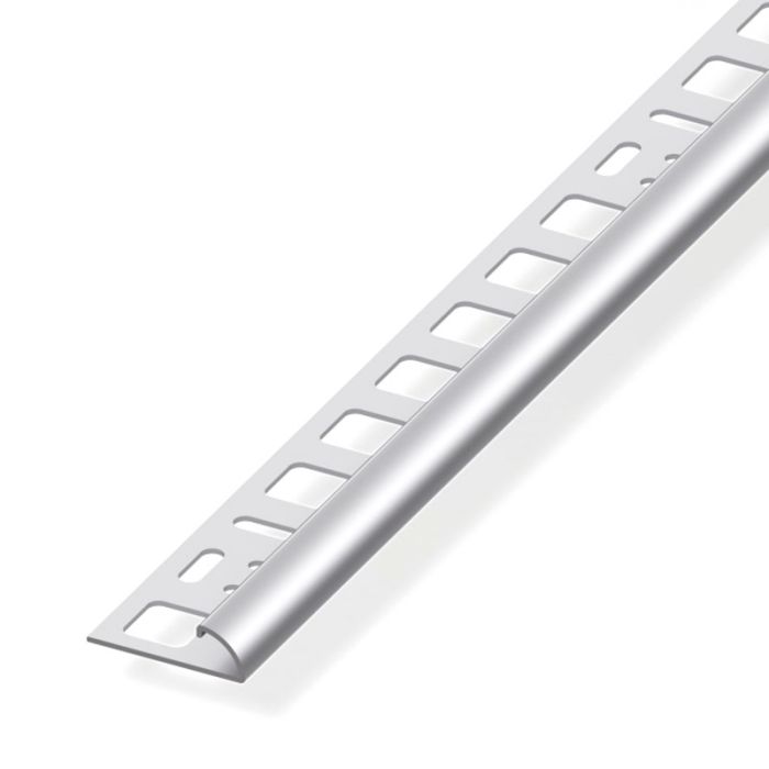 PROFILO A U QUADRATO 15,5 PVC BIANCO 1 METRO