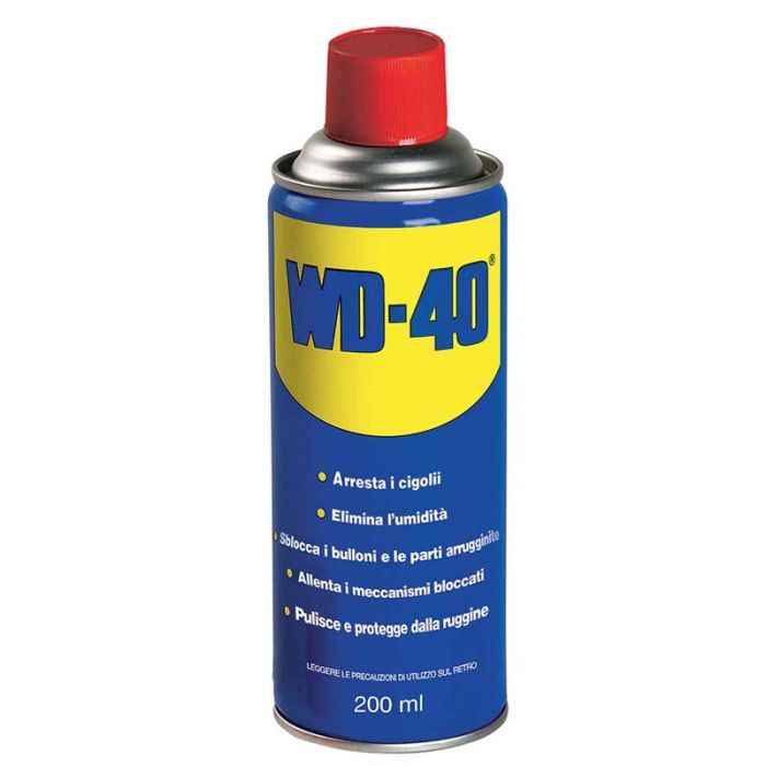 Lubrificante multiuso, wd 40, spray, 200 ml