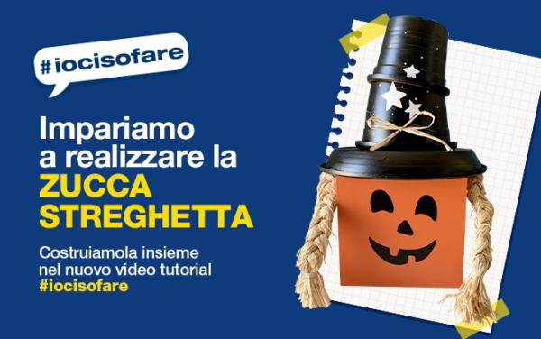 Zucca Stregata porta caramelle: per un Halloween da Briiiiiiividi